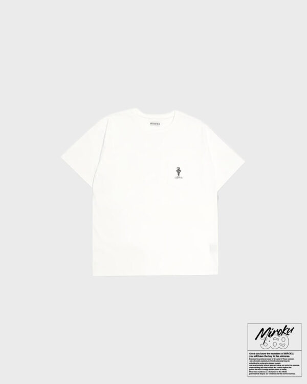 Cross logo layered pocket T-shirt