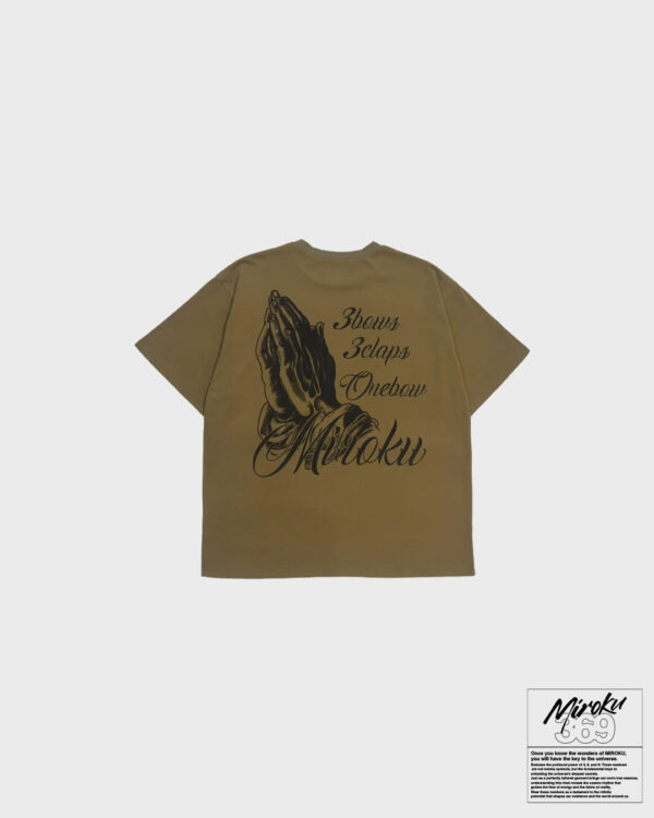 "Gassho" Chicano logo premium T-shirt - 画像 (6)