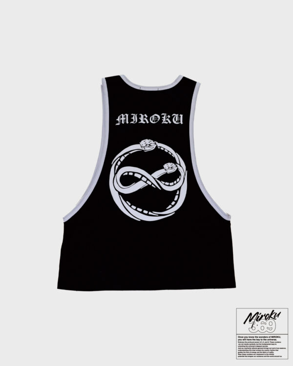 Ouroboros logo tank top - 画像 (2)