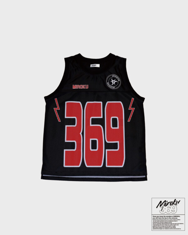 369 logo mesh tank