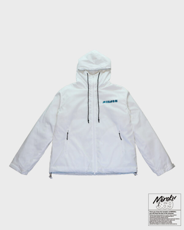 world grid logo hood jacket - 画像 (3)