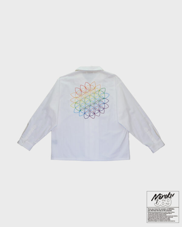 Flower of life logo shirt - 画像 (2)