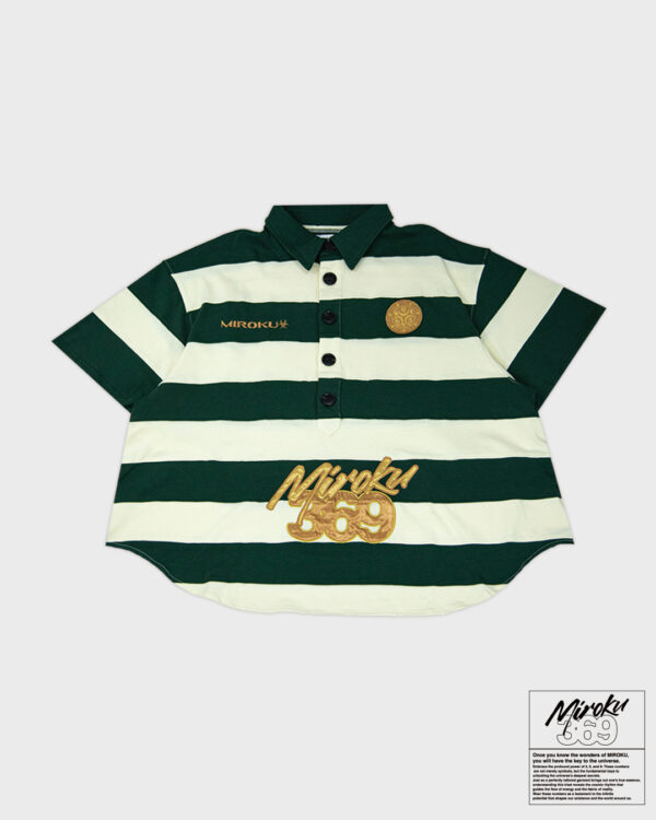 Border polo shirt